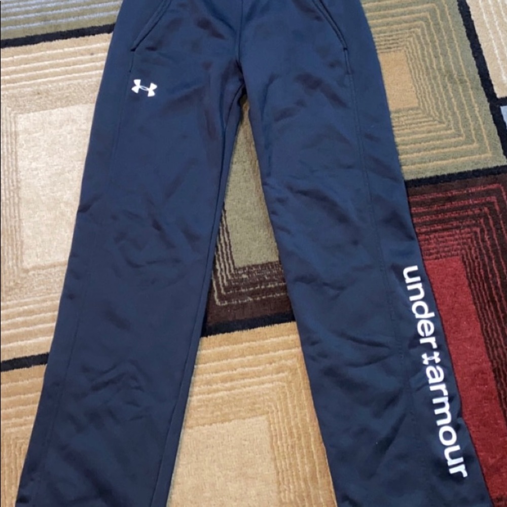 Girls Under Armor Straight Leg Sweatpants